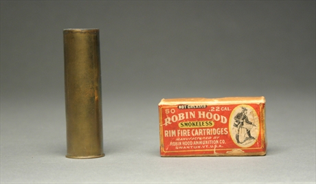 Robin Hood 22. cal Smokeless Rim Fire Cartridges, 50 count box.