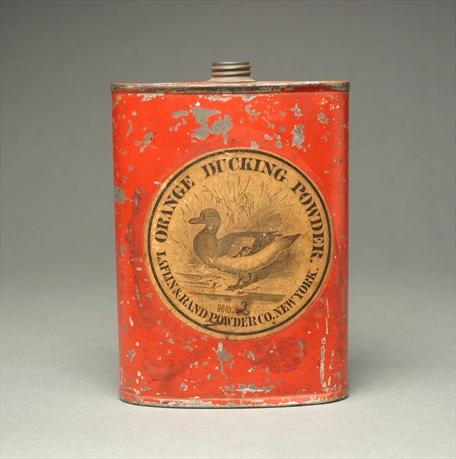 Laflin & Rand Orange Duckling Powder tin.