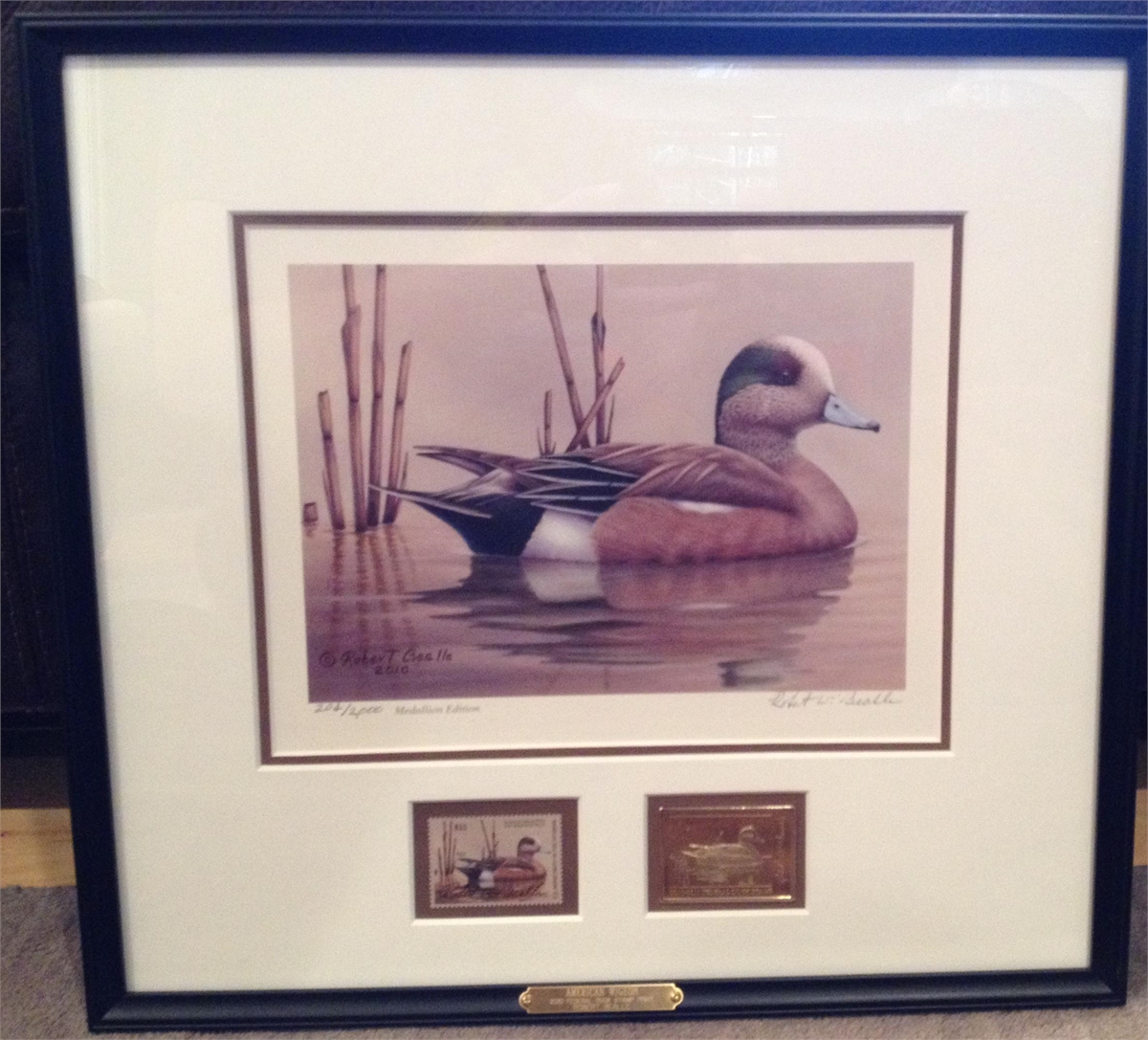 Three Gold Medallion Edition Federal Duck Stamp