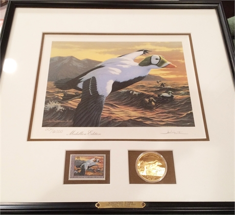 Three Special Edition Federal Duck Stamp Prints.