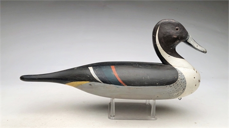Vintage pintail drake in the style of Mark Whipple, Bourg, Louisiana.