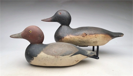 Two factory decoys, 1st to 2nd quarter 20th century.