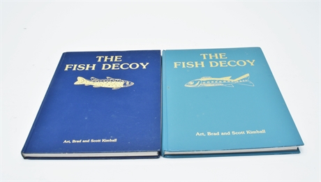 Two reference fish decoy books.