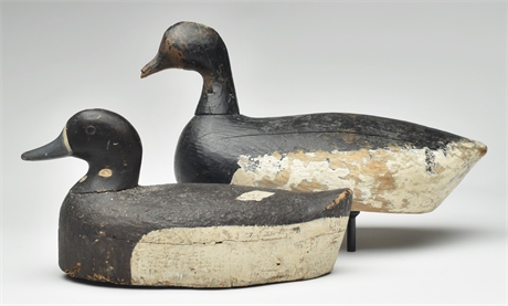 Two decoys from Long Island.