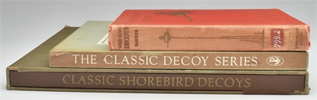 Three decoy reference books