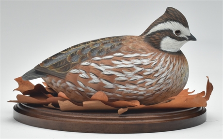 Decorative quail, Ben Heinemann, Durham, North Carolina